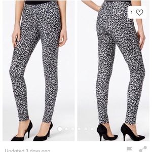 Michael Kors animal print jeggings